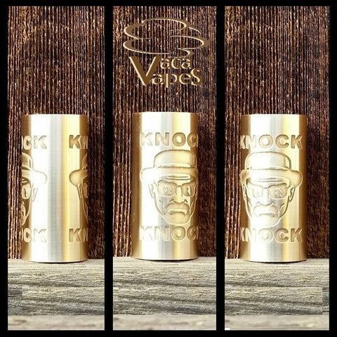 Custom Etched Brass Able Mod Sleeve. One of a Kind. Sleeve ONLY #0013
