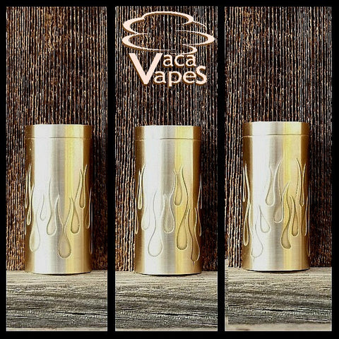 Custom Etched Brass Able Mod Sleeve. One of a Kind. Sleeve ONLY #0014