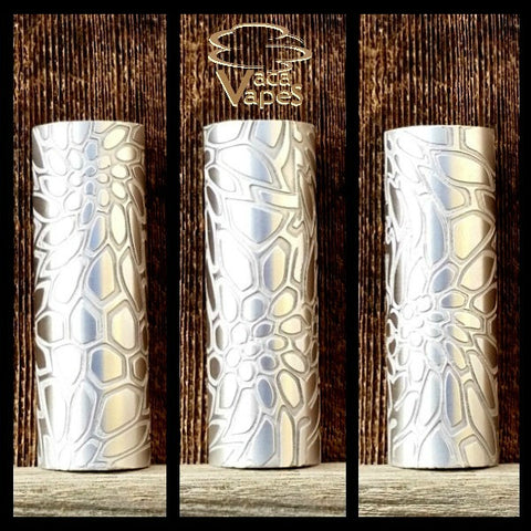 Custom Etched Aluminum Limitless Mod Sleeve. One of a Kind. Sleeve ONLY #0037