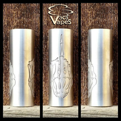 Custom Etched Aluminum Limitless Mod Sleeve. One of a Kind. Sleeve ONLY #0038