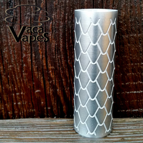 Custom Etched Aluminum Limitless Mod Sleeve. One of a Kind. Sleeve ONLY #0018