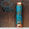 One of a Kind Forced Patina 18650 Copper Morpheus Mod #570