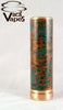 One of a Kind Forced Patina  26650/18650 Triquetra  Mod Clone #513