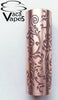 Etched SLEEVE for Limitless Mods by VacaVapes in Copper, Brass aluminum #L0025
