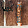 One of a Kind Forced Patina 18650 Copper Caravela Mod Clone #553