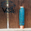 One of a Kind Forced Patina 18650 Copper Caravela Mod Clone #555