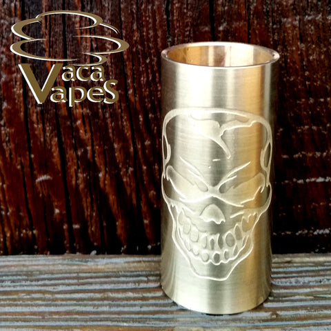 Custom Etched Brass Able Mod Sleeve. One of a Kind. Sleeve ONLY #0005