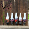 Hand Blown Colorful Glass Globes with Cannon v1.2 Atomizer Coil Upgrade Option